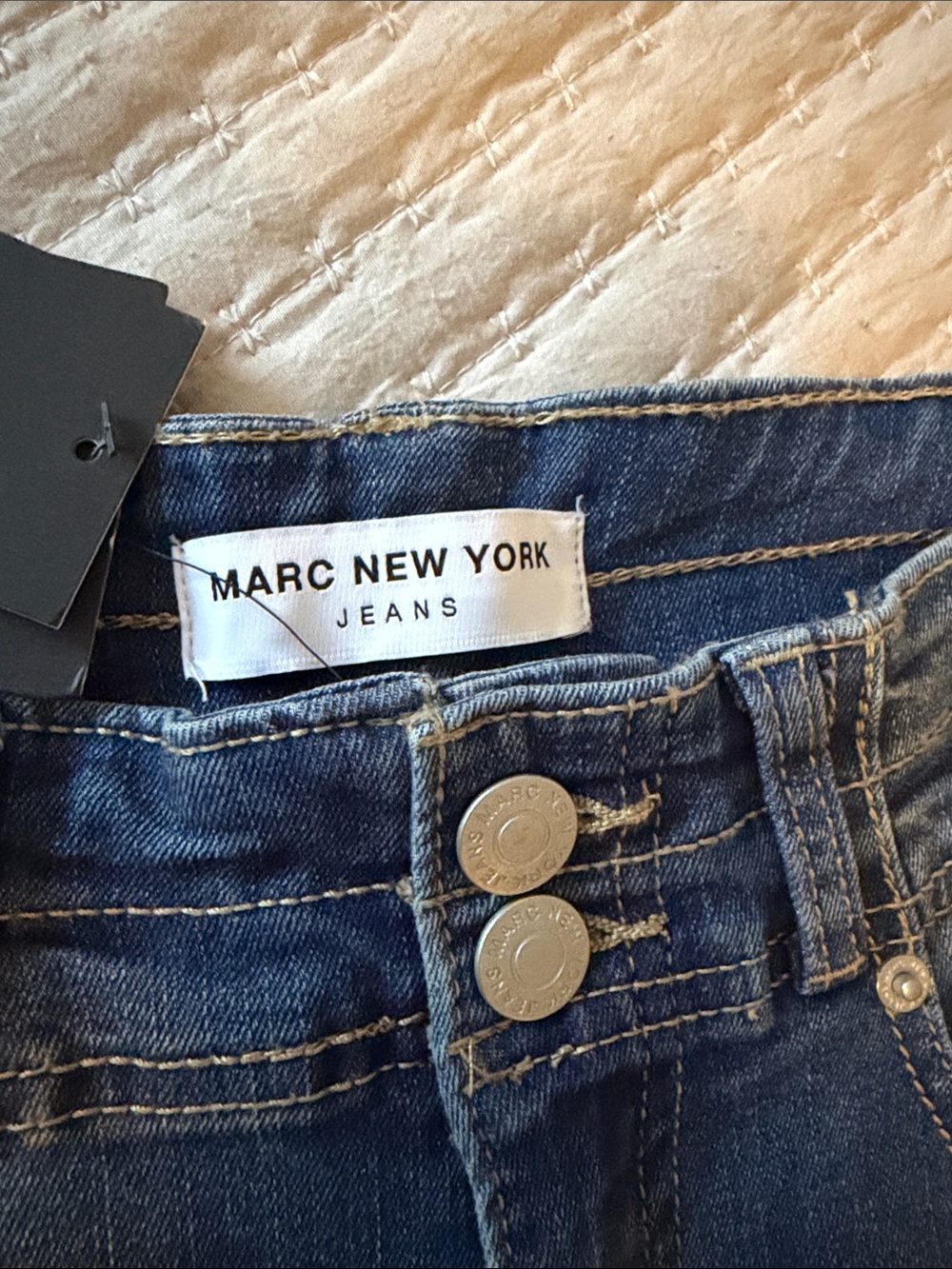 Marc New York Wide Leg Jeans - High Rise 8 ❤️ - Picture 3 of 9